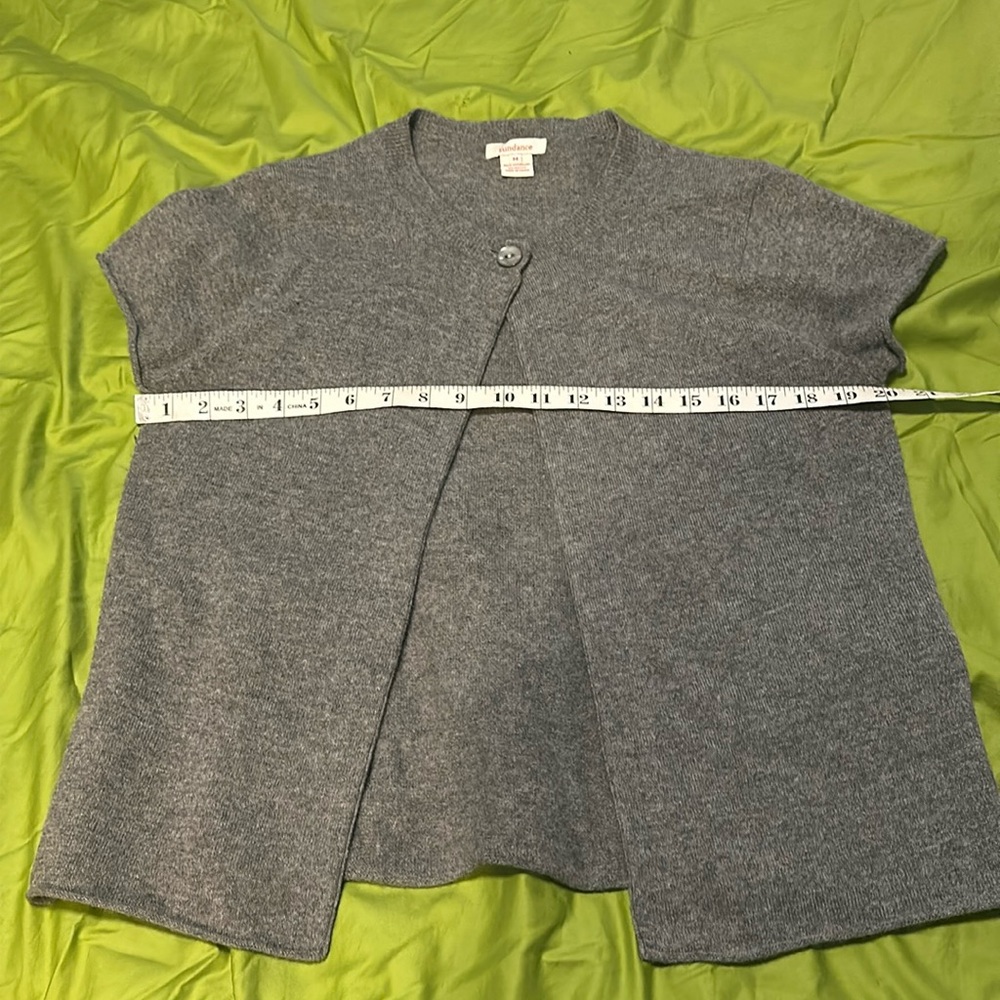 Sundance cashmere cape cardigan. Perfect shape.